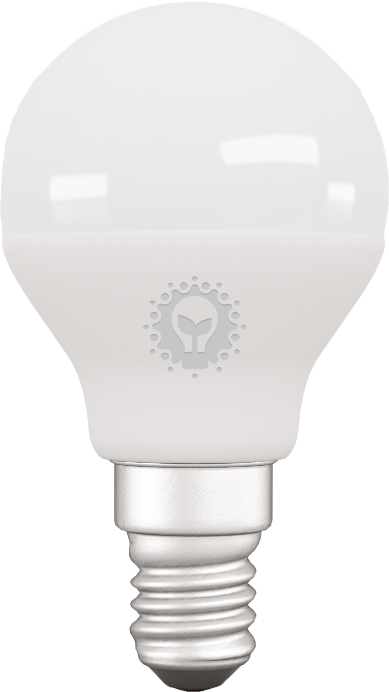 Лампа светодиодная ЭКО E14 шар 6Вт, Теплый свет Светозар